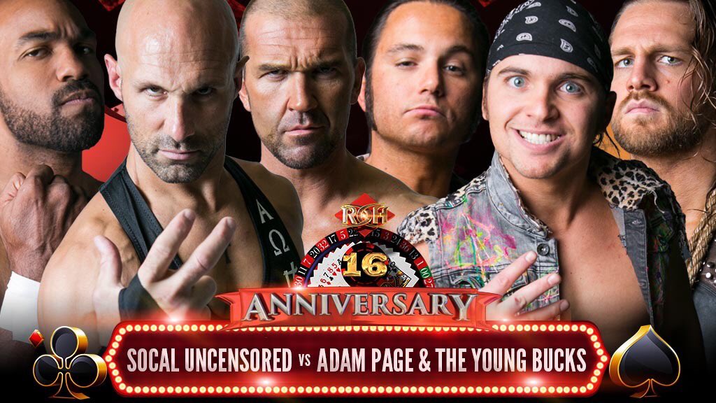ROH’s 16th Anniversary is LIVE on FITE this weekend! Watch at ROHworld!