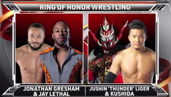 ROH 10/27/18 TV Review: Jay Lethal & Jonathan Gresham vs. Jushin Liger & KUSHIDA