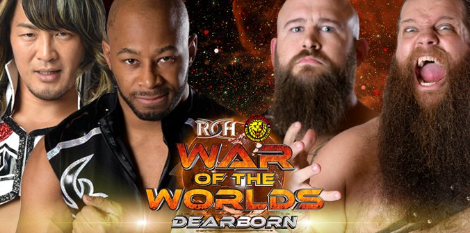 ROH 05/10/17 War of the Worlds Dearborn Results
