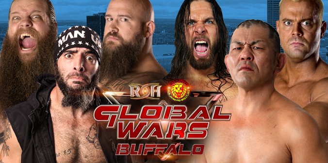 ROH 10/12/17 Global Wars 2017 Buffalo, NY Results