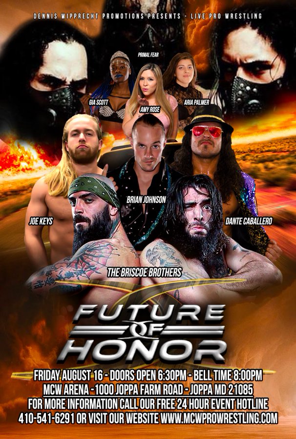 MCW and ROH Presenting Future of Honor 1 on Aug 16th