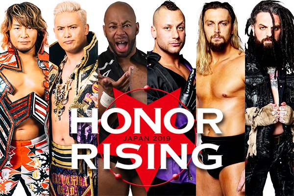 NJPW 2019 Honor Rising Lineups