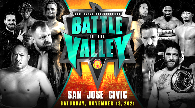 NJPW Battle In The Valley To Take Place In San Jose, CA This November