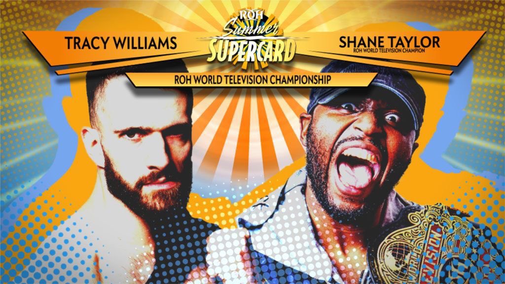 Shane Taylor Versus Tracy Williams for the TV Title Set for Summer Supercard