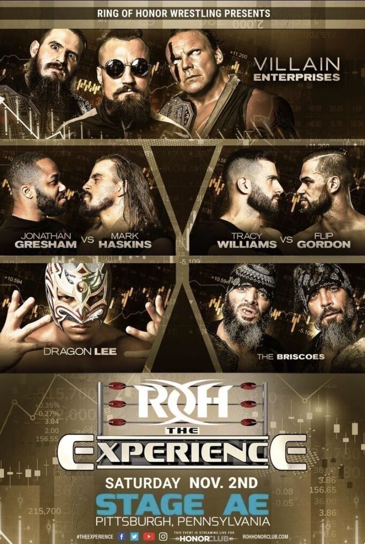 ROH 11/02/19 The Experience Results
