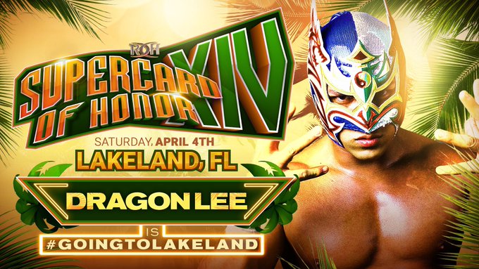 Dragon Lee Joins ROH for Supercard Of Honor XIV