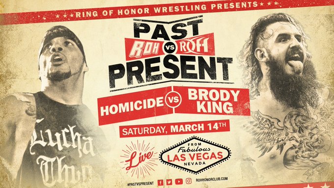 New Matches and Talent Announced for ROH: Past vs Present