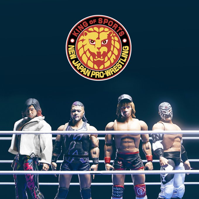 NJPW Super 7 Wave 2 LIJ Action Figures Are Up for Pre-Order