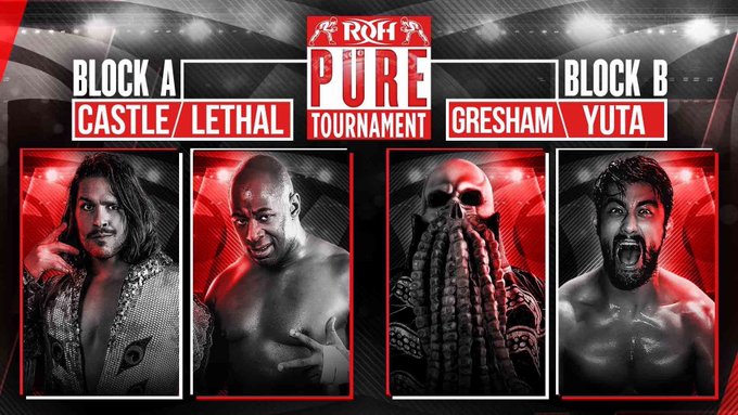 ROH Pure Tournament First Round Results