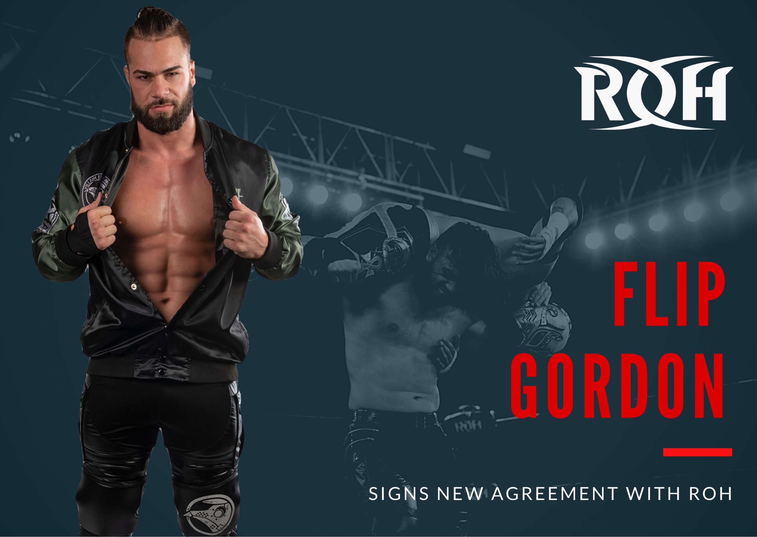 Flip Gordon Signs New Multi-Year Deal with ROH