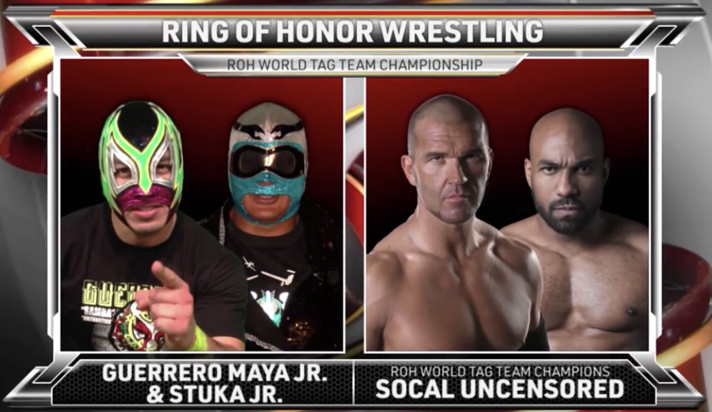 ROH 12/01/18 TV Review: Socal Uncensored (c) vs Guerrero Maya Jr & Stuka Jr