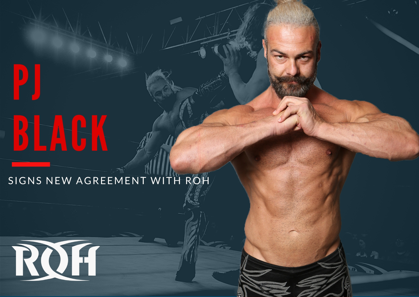 PJ Black Signs Multi Year Deal with ROH