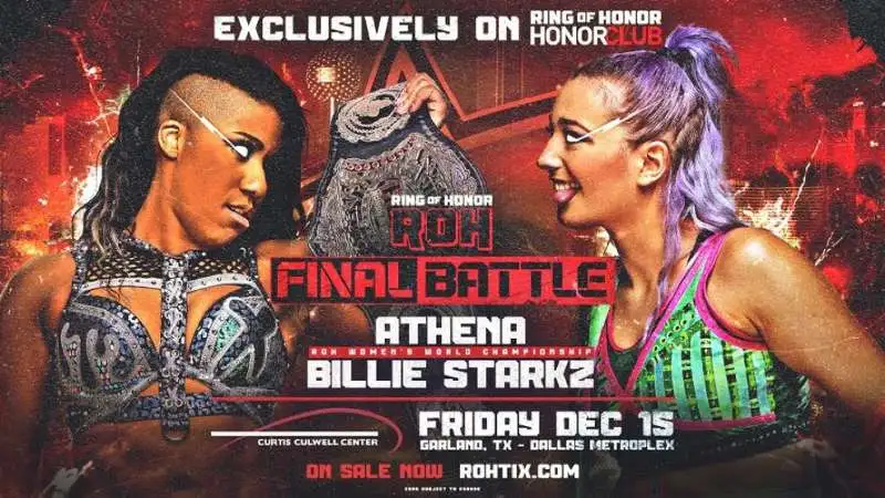 ROH Final Battle 2023 12/15/23 PPV Results and Reactions