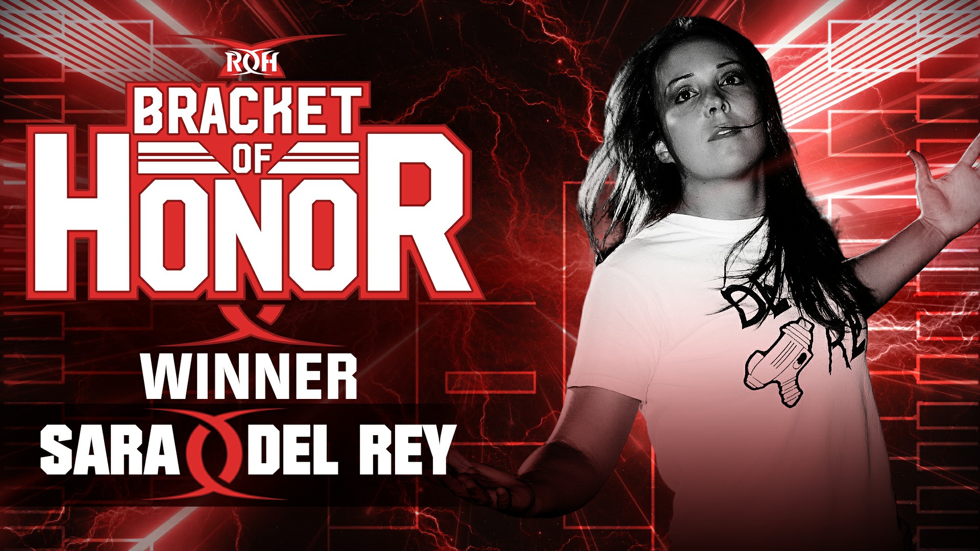 Sara Del Rey Wins The Women’s Bracket of Honor Championship