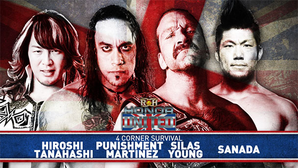 Watch: Hiroshi Tanahashi vs Silas Young vs SANADA vs Punishment Martinez