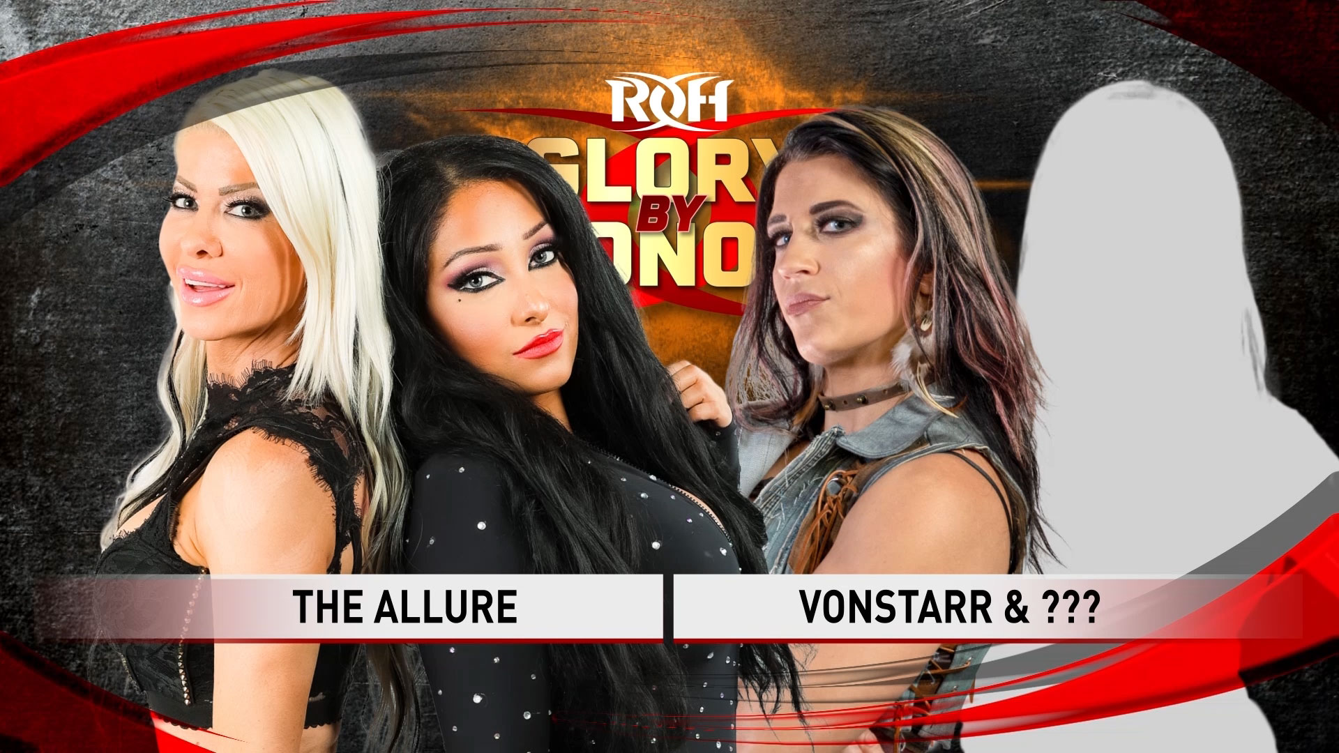 Updated Card for ROH Glory By Honor 2021 Night 1