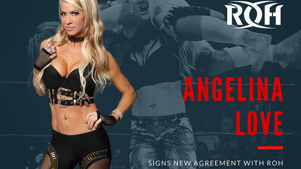 Angelina Love Signs New Contract With ROH