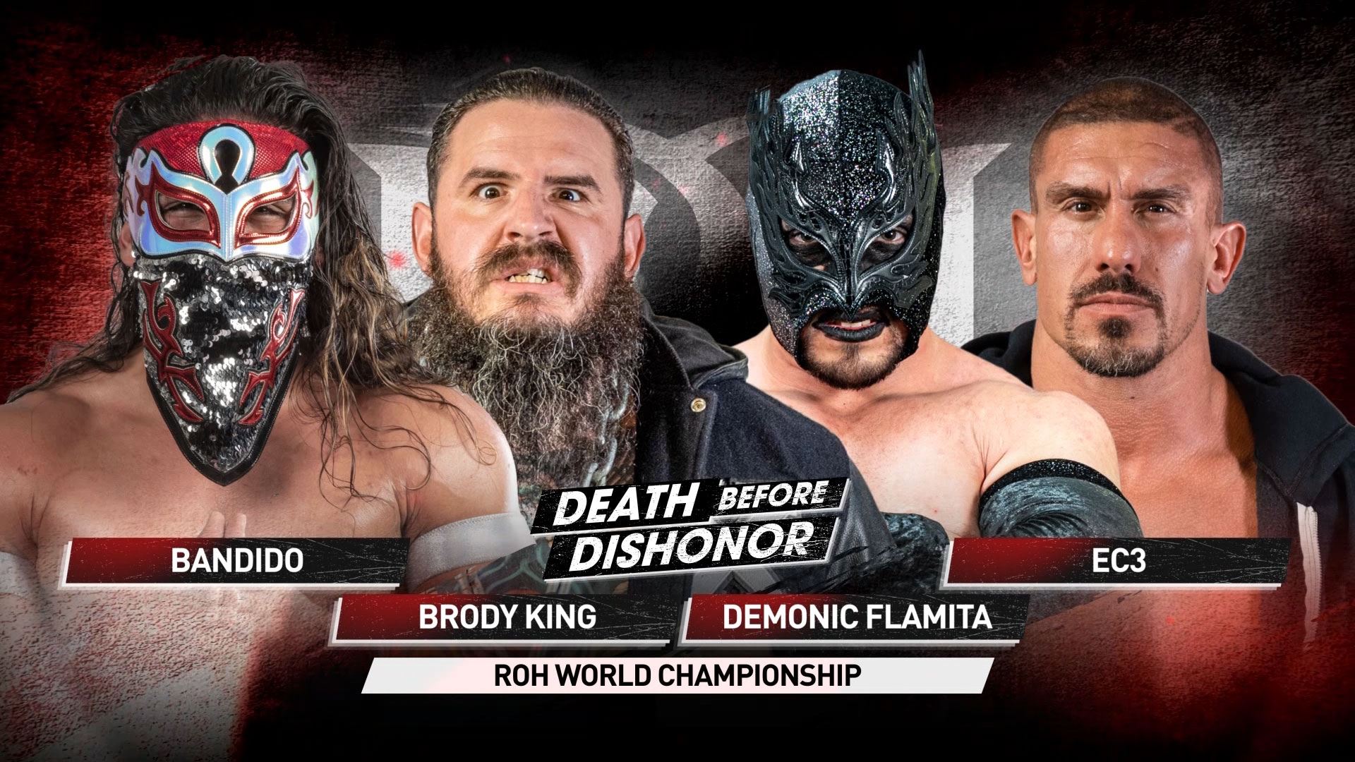 Bandido Announced For Four Way Elimination Match at ROH Death Before Dishonor 2021
