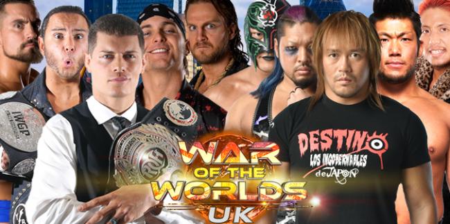 War of the Worlds UK London Main Event: Bullet Club vs LIJ