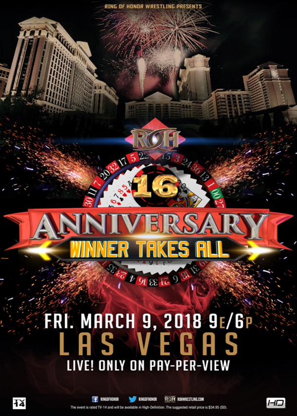 Spoilers for Matches Set for 16th Anniversary PPV