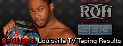 *Spoilers* ROH TV Taping Results : Louisville (10/1/11)