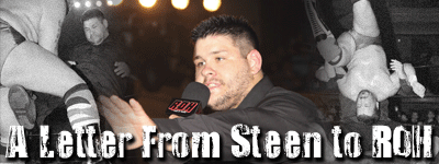 A Letter From Kevin Steen to ROH