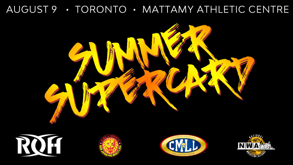 ROH Partners with CMLL, NJPW, and NWA For Summer Supercard
