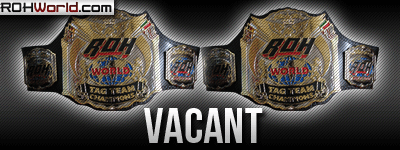 ROH Tag Titles Now Vacant