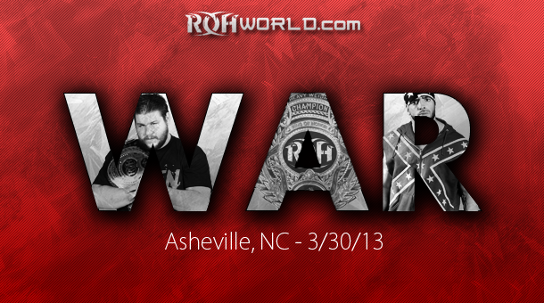 WAR – Asheville, NC (3/30/13) Preview